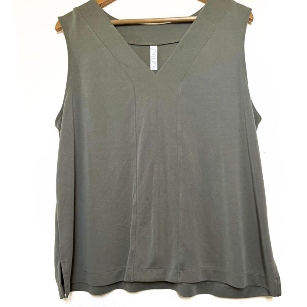 Stylus Women's Olive Green Blouse